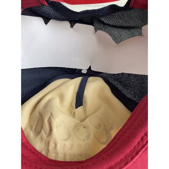 Coors Golden Banquet Beer Twill Rope Hat Tan Blue Red Retro SnapBack NEW - Picture 12 of 12